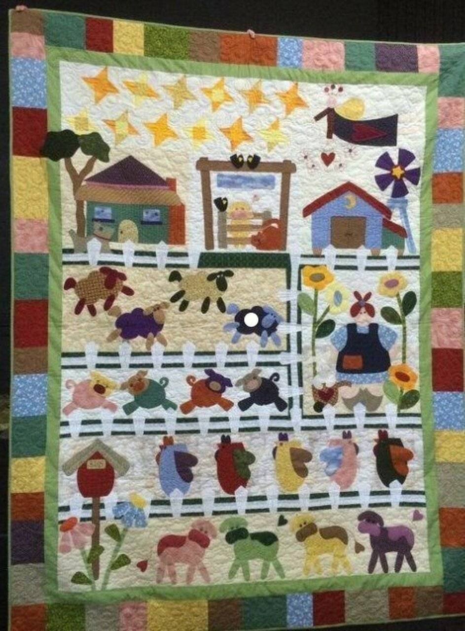 Farming Cla1710152Q Quilt Blanket and Home Decor