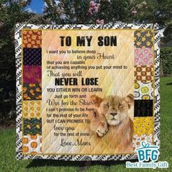 Father And Son Clh091051Q Quilt Blanket and Home Decor