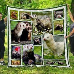 Ferret Quilt  Quilt and Home Decor