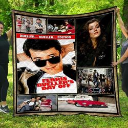 Ferris Bueller Day Off 02525 Quilt  Quilt and Home Decor