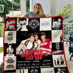 Ferris Bueller S Day Off Quilt Blanket 01620 and Home Decor