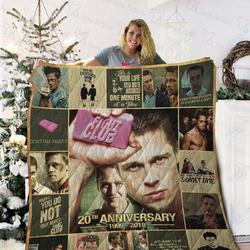 Fight Club 20Th Anniversary Quilt Blanket 02013 and Home Decor