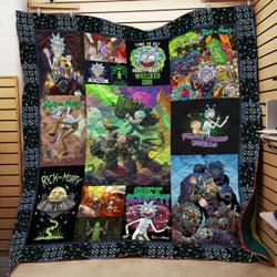Fighting Time Of Rick Quilt and Home Decor