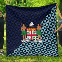 Fiji Polynesian Premium Quilt Coat Of Arms Th5  Quilt and Home Decor