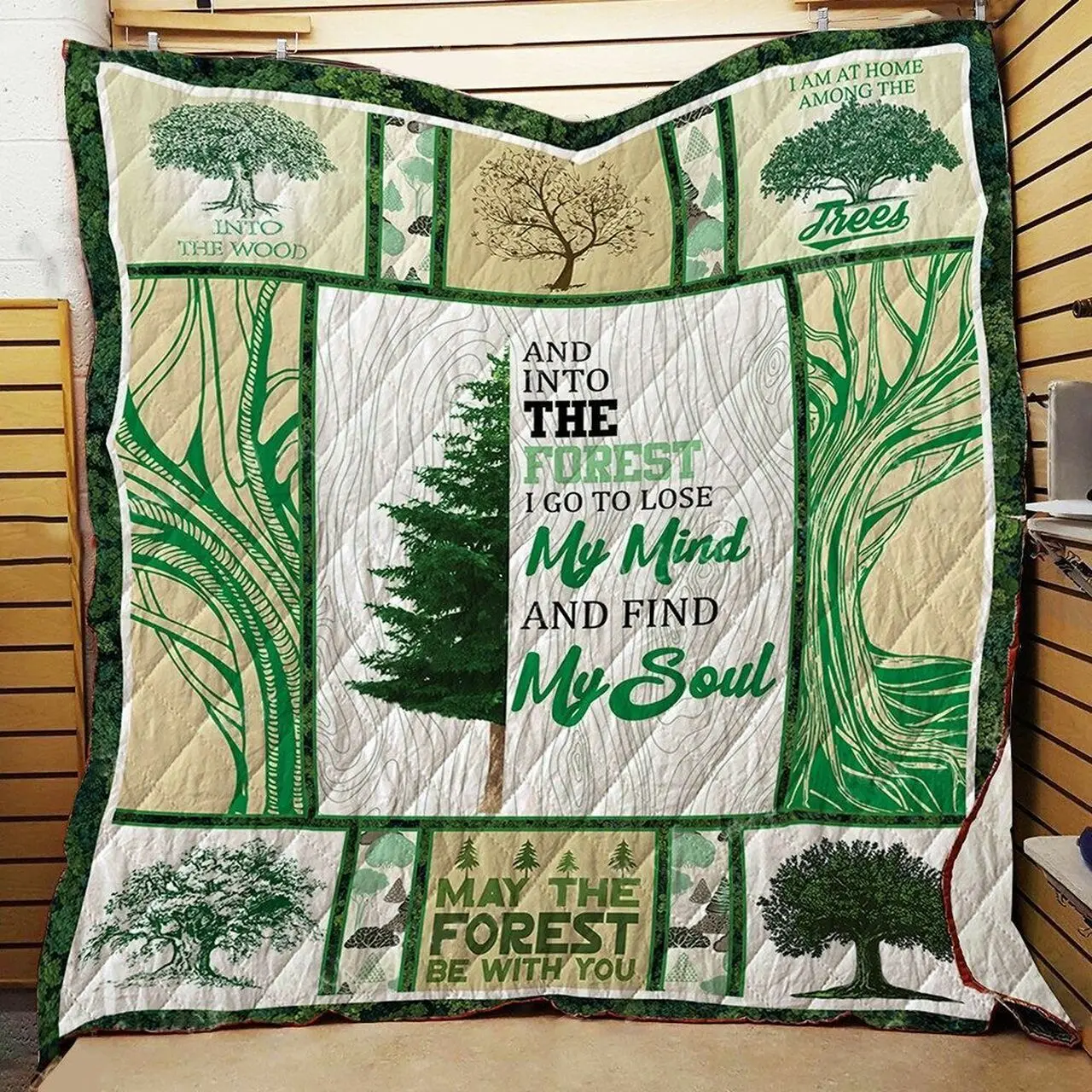 Find My Soul Quilt Blanket ABC07113946 and Home Decor