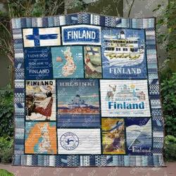 Finland Blanket Th1307 Quilt and Home Decor