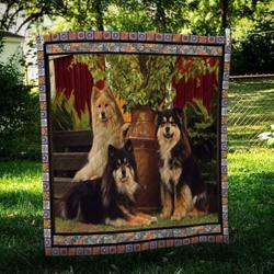Finnish Lapphund Friend Quilt Blanket Dhc09122050Dd and Home Decor