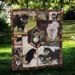 Finnish Lapphund Vintage Quilt Blanket Dhc09122018Dd and Home Decor