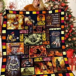 Firefighter Bbb051131Mh Quilt Blanket and Home Decor