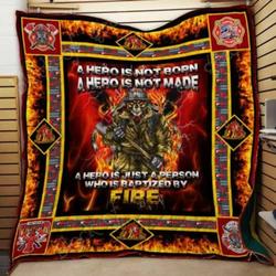 Firefighter Cl2100179Mdq Quilt Blanket and Home Decor
