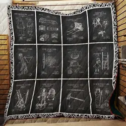 Firefighter Cl22100192Mdq Quilt Blanket and Home Decor