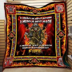Firefighter Cla0810176Q Quilt Blanket and Home Decor