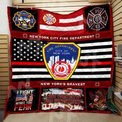 Firefighter Quilt Blanket Dhc0910571Vt and Home Decor