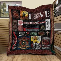 Firefighter V21 Quilt Blanket Dhc09121872Dd and Home Decor