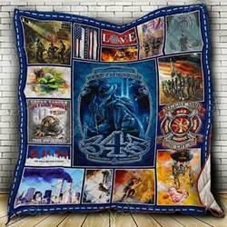 Firefighters Cl18100274Mdq Quilt Blanket and Home Decor