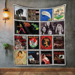 First Base Album Covers Quilt Blanket and Home Decor