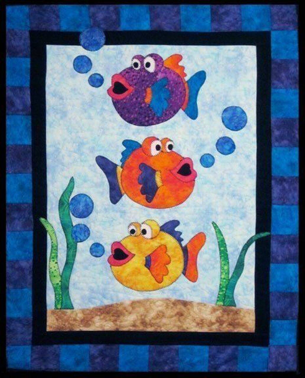 Fish Cla0710378Q Quilt Blanket and Home Decor