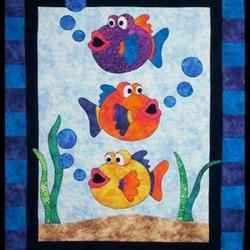 Fish Cla0710378Q Quilt Blanket and Home Decor