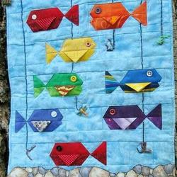 Fish Cla240630 Quilt Blanket and Home Decor