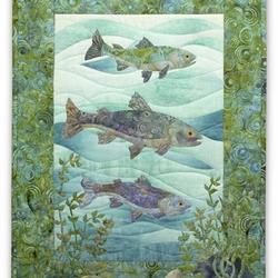Fish Clm0910077 Quilt Blanket and Home Decor