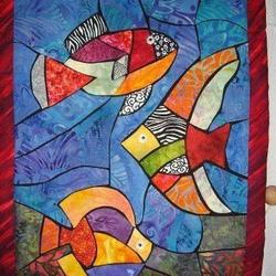 Fish CLM1910031Q Quilt Blanket and Home Decor