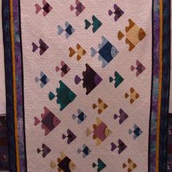 Fish Hur Quilt Cysiwm and Home Decor