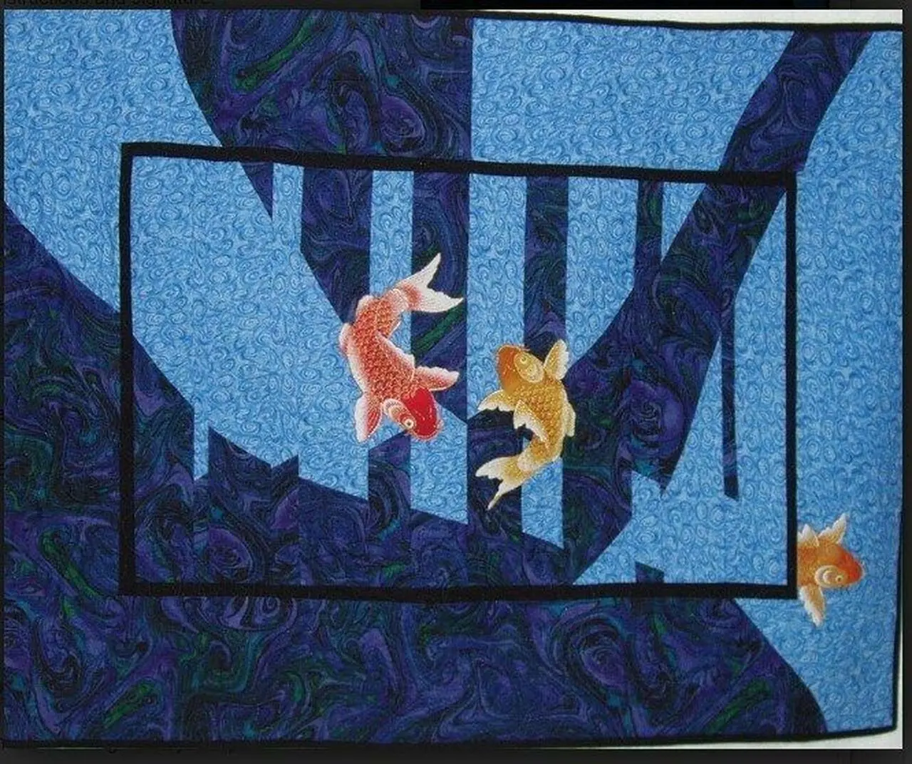 Fish Tales Cla2110202Q Quilt Blanket and Home Decor