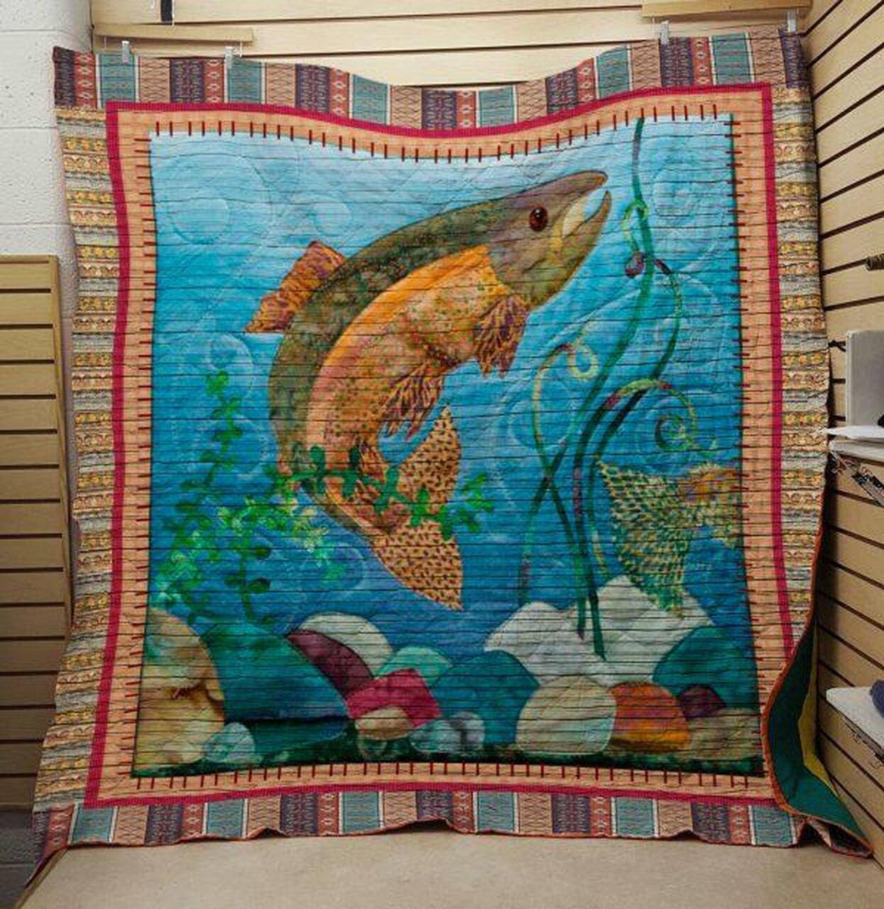 Fishing: A Fish Quilt and Home Decor