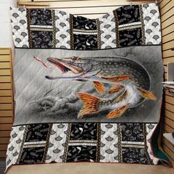 Fishing Ah Quilt Derqox and Home Decor