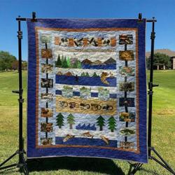 Fishing Hur Quilt Cysibx and Home Decor