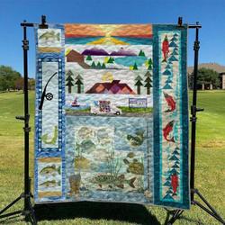 Fishing Hur Quilt Cysieu and Home Decor