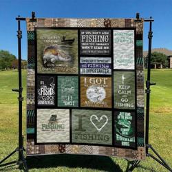 Fishing Hur Quilt Cysips and Home Decor