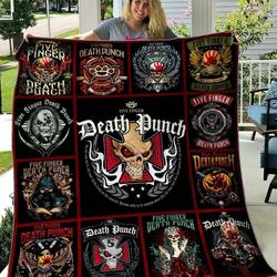 Five Finger Death Punch HVT240611 Quilt Blanket and Home Decor