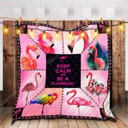 Flamingo Cla0810184Q Quilt Blanket and Home Decor
