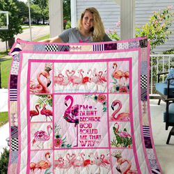 Flamingo Quilt Blanket and Home Decor