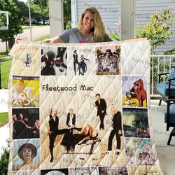 Fleetwood Mac Albums Cover Poster Quilt 2 and Home Decor