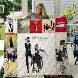Fleetwood Mac Quilt Blanket 01225 and Home Decor