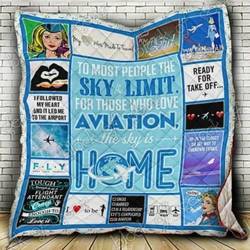 Flight Attendants Cl19100331Mdq Quilt Blanket and Home Decor