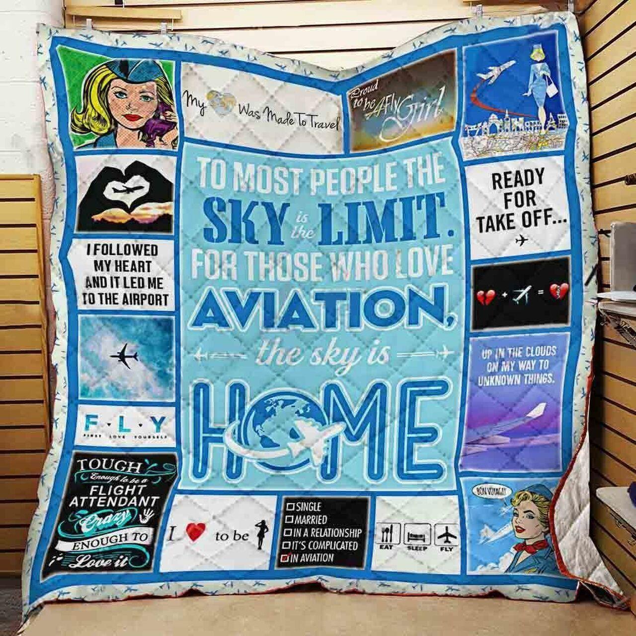 Flight Attendants Quilt Blanket ABC07113186 and Home Decor