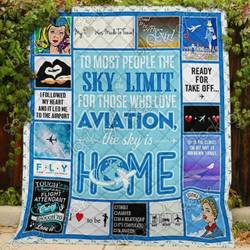 Flight Attendants V1 Blanket Kc1507 Quilt and Home Decor