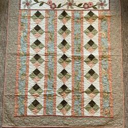 Floral Quilt Blanket Dhc3101214Lt and Home Decor