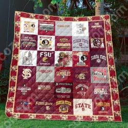 Florida State Seminoles Quilt Cd015  Quilt and Home Decor