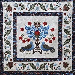 Flower And Bird Cla1910201Q Quilt Blanket and Home Decor