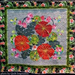 Flower Cla1410219Q Quilt Blanket and Home Decor