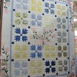 Flower Cla1510136Q Quilt Blanket and Home Decor