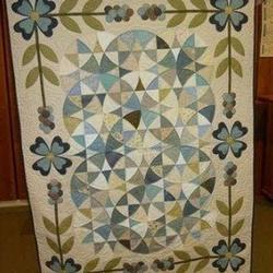 Flower Cla1710171Q Quilt Blanket and Home Decor