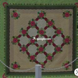 Flower Cla1710208Q Quilt Blanket and Home Decor