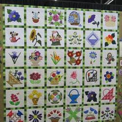 Flower Cla240635 Quilt Blanket and Home Decor