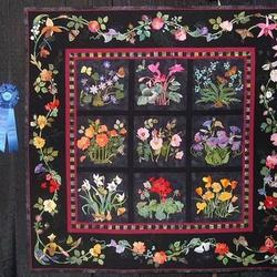 Flower Clp190622 Quilt Blanket and Home Decor