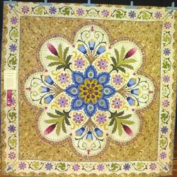 Flower Garden Hur Quilt ns and Home Decor
